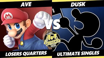4o4 Smash Night 67 Losers Quarters - Ave (Mario, Inkling) Vs. Dusk (Game & Watch) SSBU Ultimate