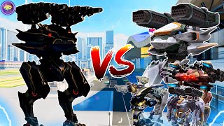 🔥 ALL ROBOTS VS ULTIMATE AO JUN! ABILITY COMPARISON! || WAR ROBOTS TEST SERVER ||