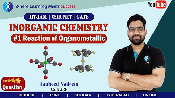 Reactions of Organometallic Chemistry 5 Star Question #1|IMPORTANT QUESTION FOR CSIRJRF | GATE | IIT