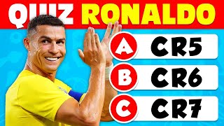 Quiz Ronaldo À Quel Point Connais-Tu Cristiano Ronaldo? 