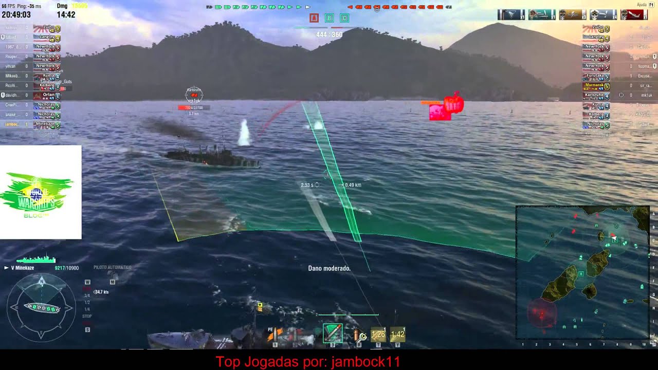 Top Jogadas WOWS Brasil Ed.03 wowsers