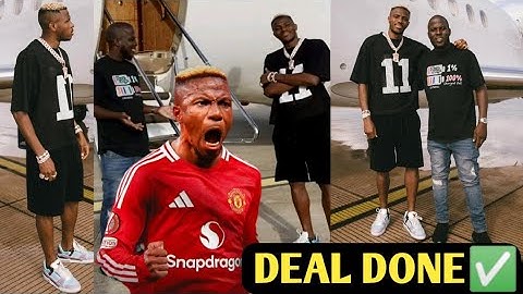 DEAL DONE! VICTOR OSIMHEN JOINS MANCHESTER UNITED FROM GALATASARAY