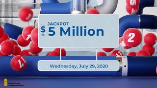 Lotto 6/49 Draw, - July 29, 2020