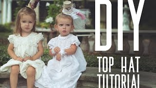 DIY Alice in Wonderland Mini Top Hat Tutorial