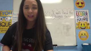 Unknown Factor Multiplication