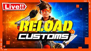 FORTNITE LIVE RELOAD CUSTOMS WITH VIEWERS - YOU CAN PLAY