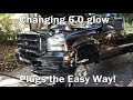 Changing 6.0 Powerstroke glow plugs the easy way!
