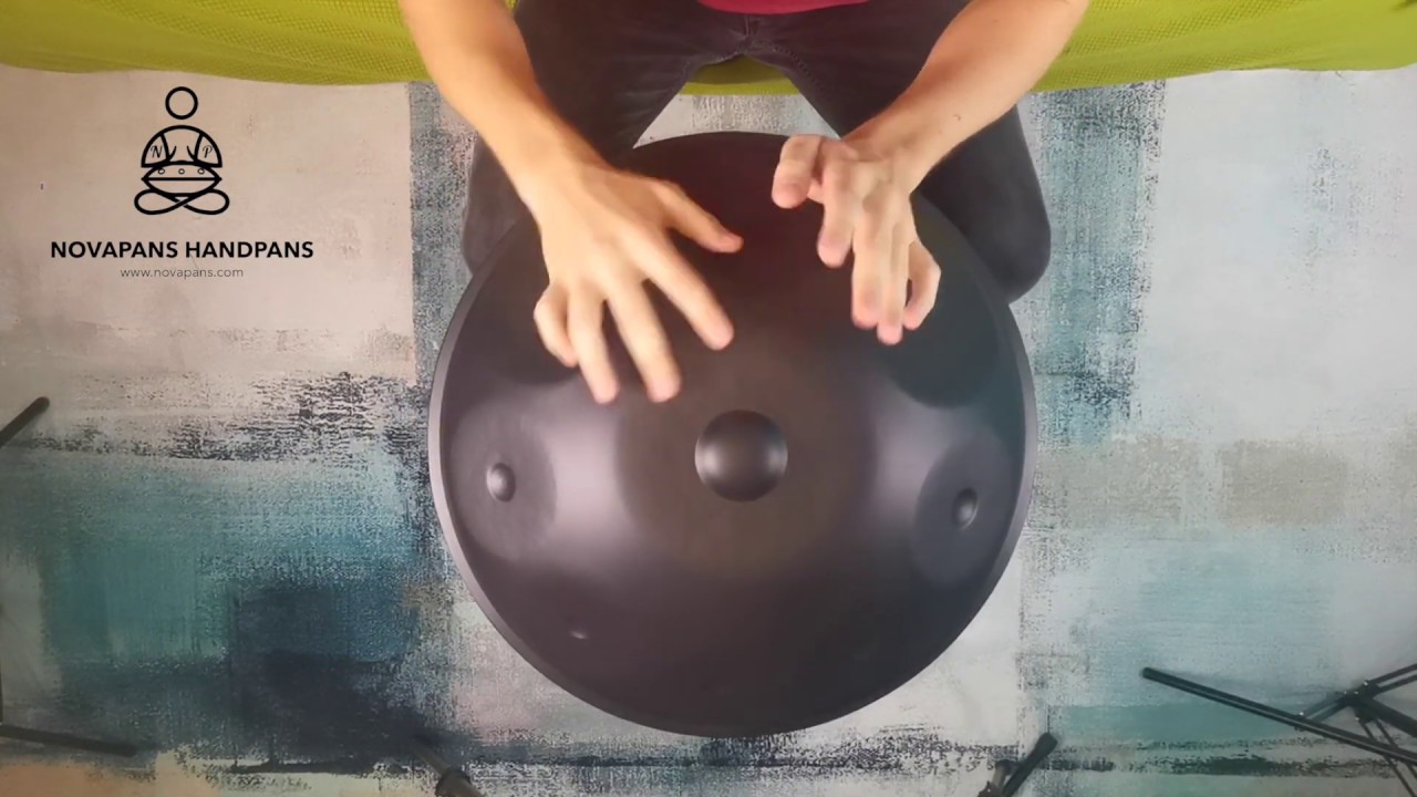 9 Note G Kurd Minor in Black | Generation 1 | NovaPans Handpans