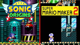 Sonic Origins All Bosses RECREATED in Super Mario Maker 2