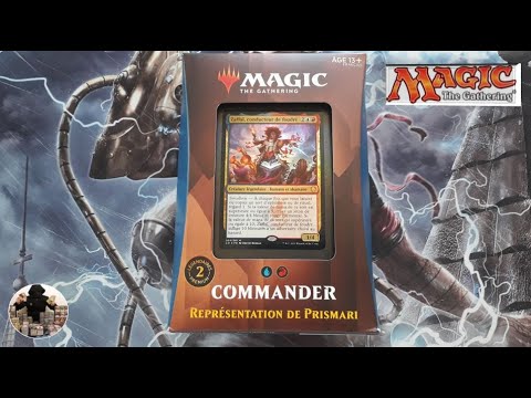 Güverte komutanı Strixhaven Prismari Temsilciliği, Magic The Gathering kartlarını açıyorum