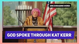 God spoke through Kat Kerr | Word of the Lord 