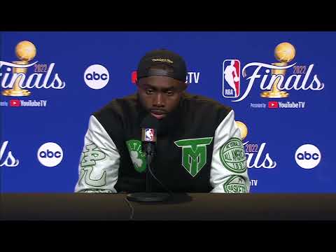 Jaylen Brown and Jayson Tatum share their thoughts following Game 5 loss