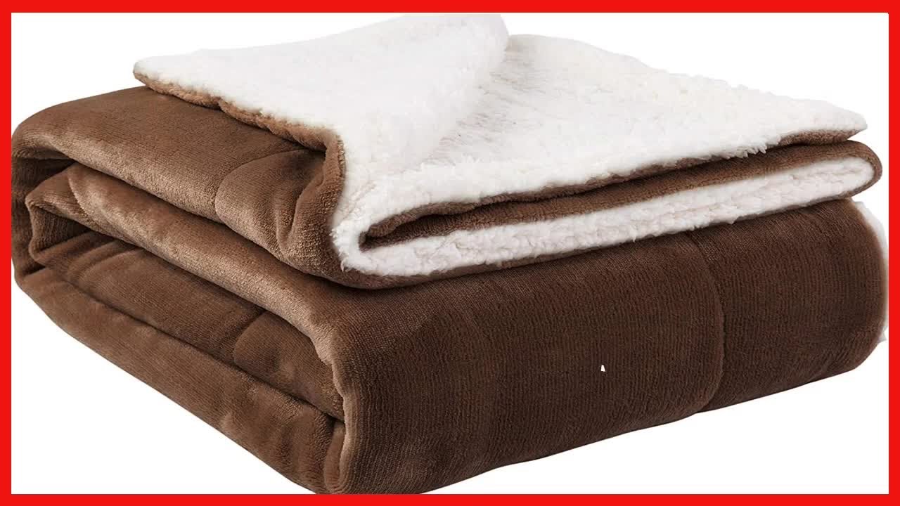 Great product Nanpiper Sherpa Blanket Twin Thick Warm Blanket for