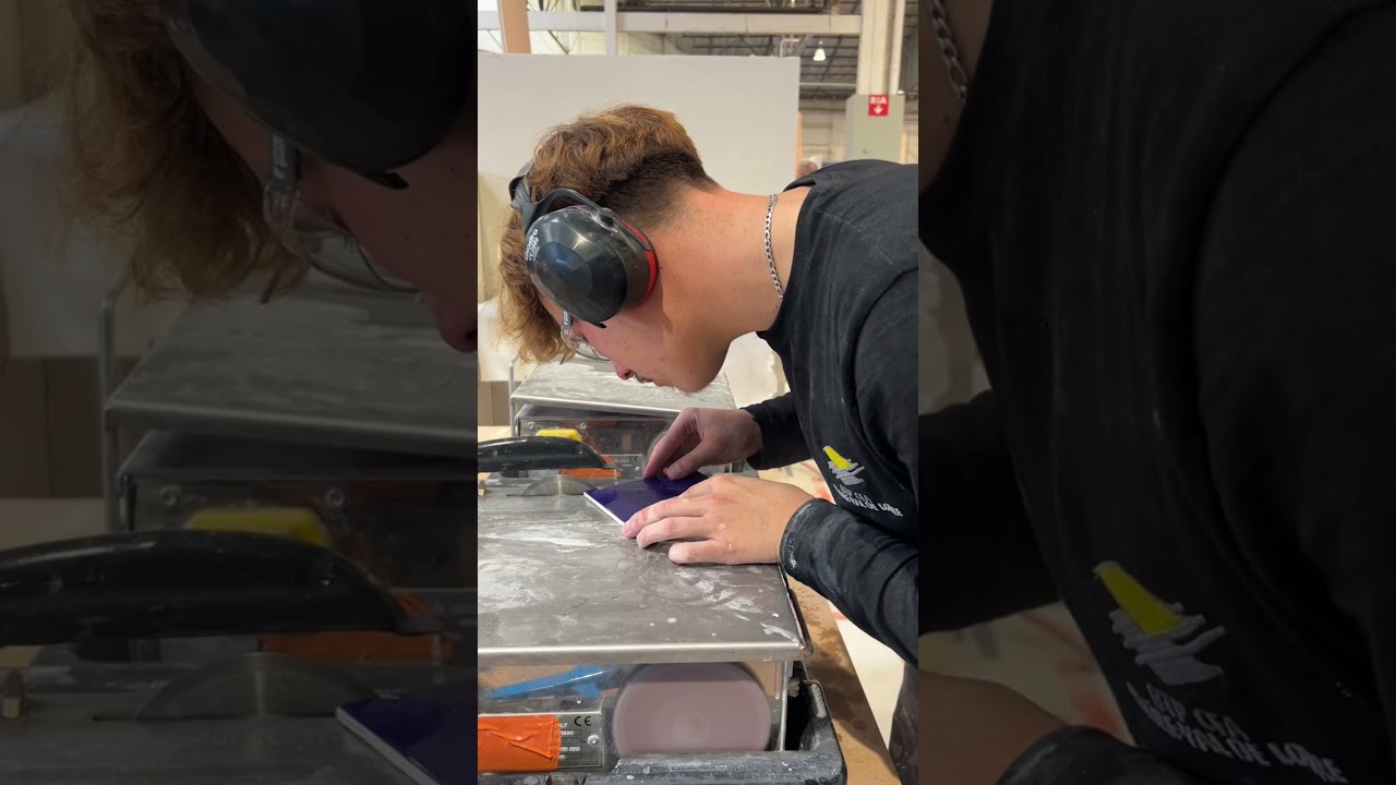Finale Worldskills Marseille carrelage J3