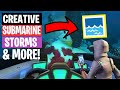 3 AMAZING WATER DEVICE TRICKS In Fortnite Creative! (STORMS, SUBMARINES, & MORE)