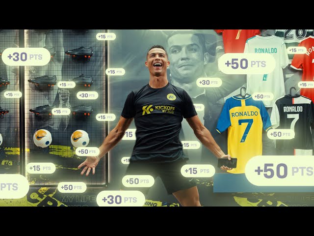 Cristiano Ronaldo x Kickoff by Zuju class=