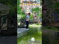 The boy jumped across the bridge #shortvideo