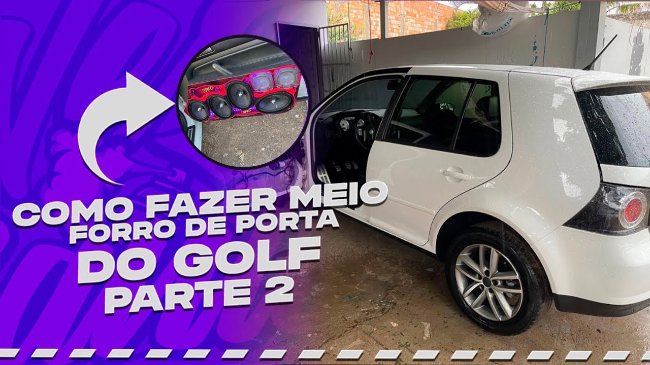Como fazer meio forro de porta do GOLF (PARTE 2)