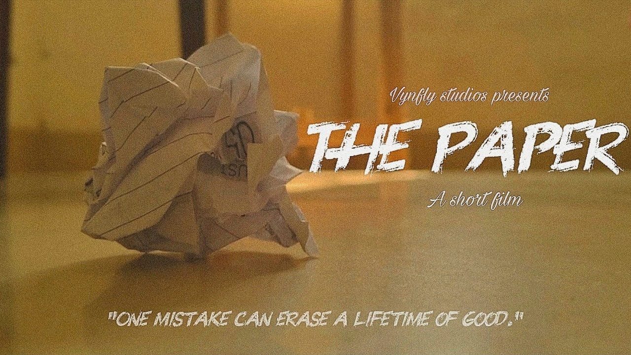 The Paper | 1 Minute Emotional Short Film | One Mistake Changes Everything