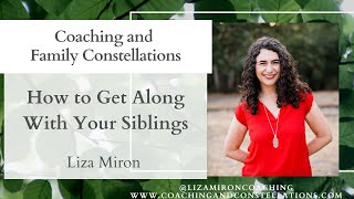 How to Get Along with Your Siblings | Family Constellations