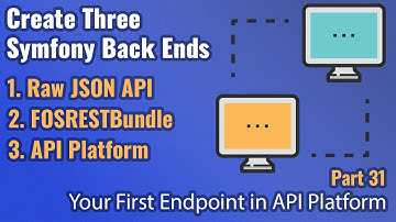 Create Three Symfony Back Ends - Part #31 - Healthcheck Custom Endpoint in API Platform