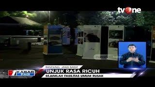 Download lagu Demo di Bandung Ricuh, Sejumlah Fasilitas Umum Rusak & Ratusan Orang Diamankan