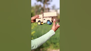 Made A CardBoard Dumper Truck #shorts #nsexperiment