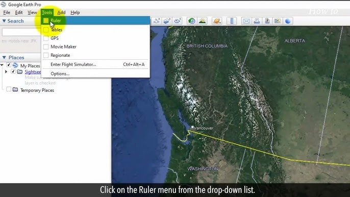 Using The Hidden Flight Simulator in Google Earth