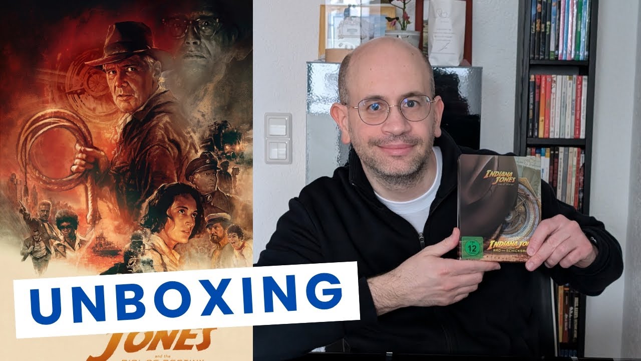 Ein Schnäppchen gemacht - Indiana Jones und das Rad des Schicksals 4K UHD Steelbook: Unboxing