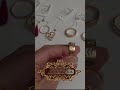 Сережки та каблучка золоті з фіанітами #комплектзолотой #золотойкомплект #наборзолотой