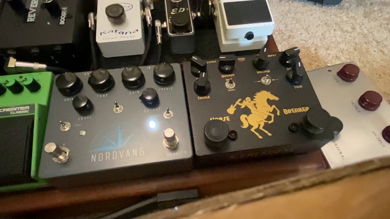 Short Nordvang Gravity vs. Ceriatone Centura (Horsebreaker) comparison