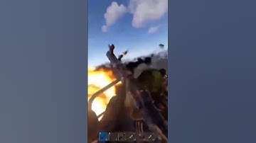 CRAZIEST MINI CRASH IN RUST #rust #grub #snowball #funny #skilled #rustconsole #rustpvp #rustshorts