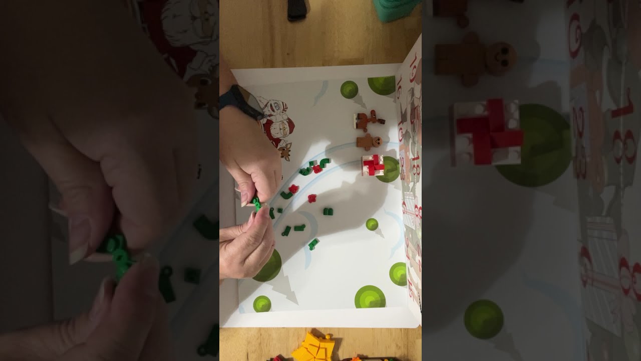 Brick Craft Rudolph Red Nosed Reindeer Advent Calendar Day 4