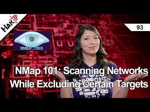 NMap 101: Scanning Networks While Excluding Certain Targets, Haktip 93