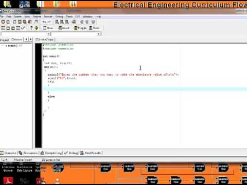C Tutorial #10- Absolue Values