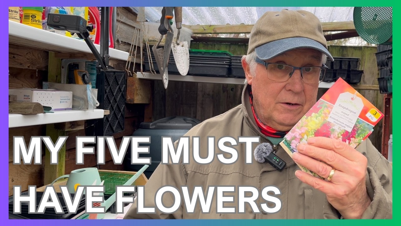 #91 - My Five Must Have Flowers