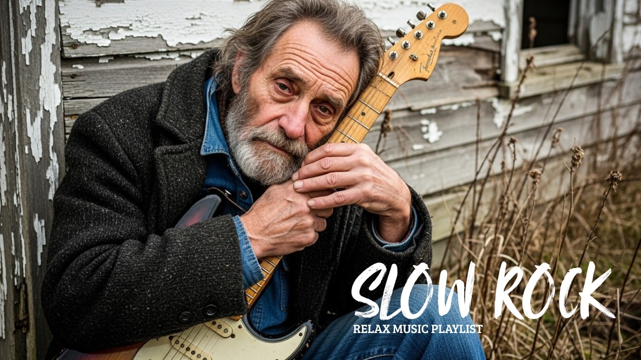 Deep Emotional Rock 🎶 Slow Rock Ballads & Guitar-Driven Love Songs