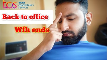 Work From Home Ends | TCS Calling Back Office | First Vlog