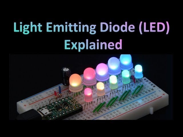 Dare Withered hvor ofte Light Emitting Diode (LED) Explained (Working, Advantages and Types of LED  Explained) - YouTube