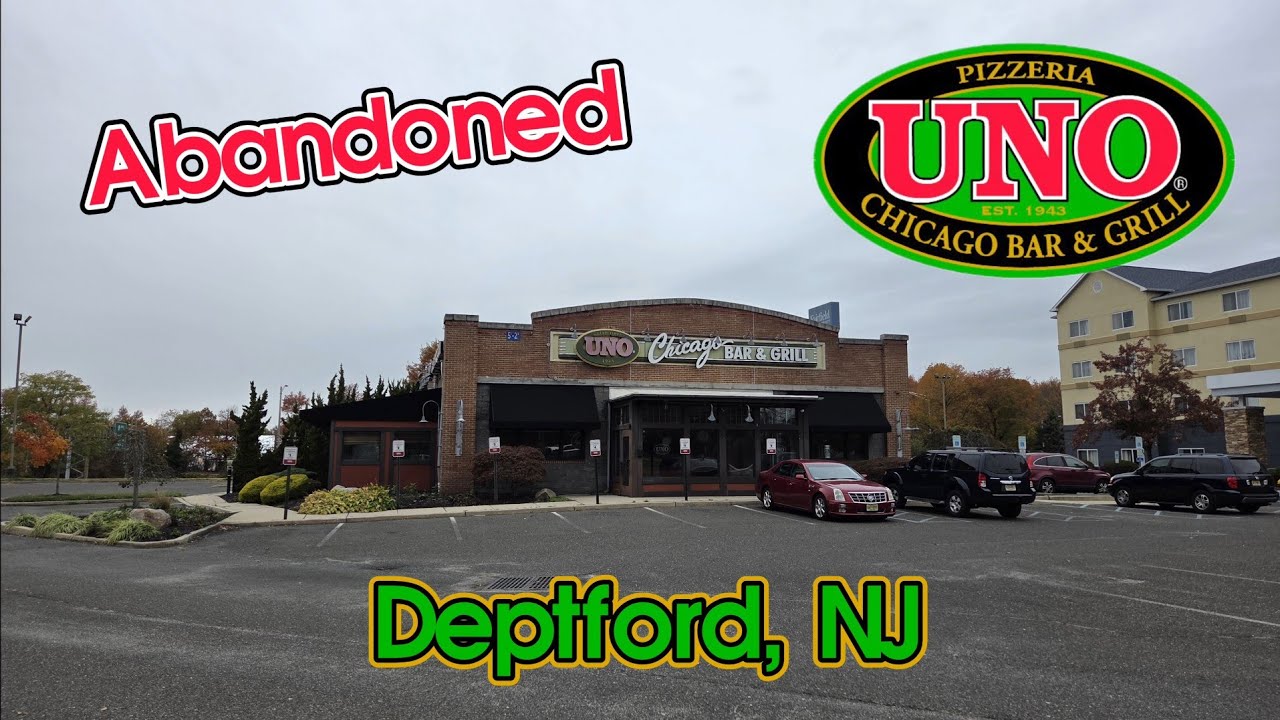 Заброшенный гриль-бар Uno Chicago — Дептфорд, Нью-Джерси