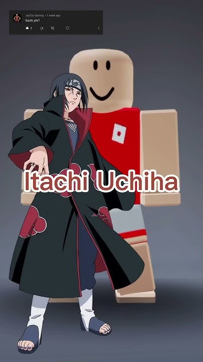 Itachi Roblox Avatar - YouTube
