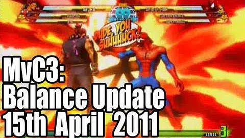 MvC3: Balance Update No. 2 (April 15th 2011)