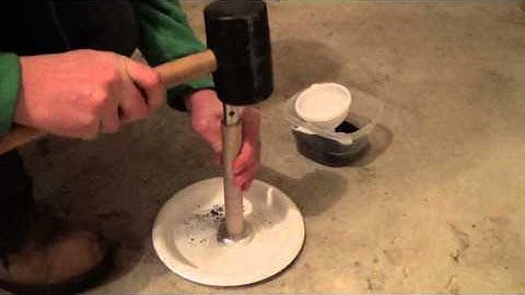 Part #1 - How to Make a 1 lb. Core Burner Rocket w/ Can Shell Header - Tutorial Video