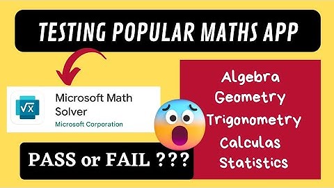 Microsoft Math Solver Review | How to use Microsoft Math Solver | app to solve math problems