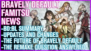 Bravely Default: Famitsu News - Brilliant Lights Update and the Future of Bravely Default (Nov 2021)