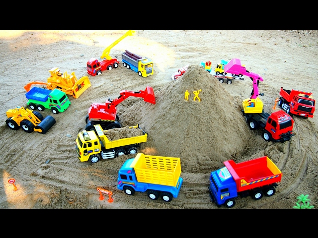 Excavator videos for children | Construction trucks for children | Trucks for children class=