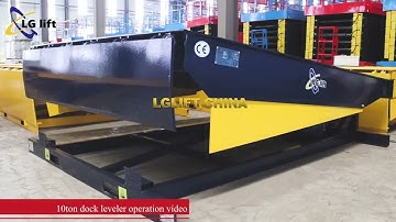 10ton dock leveler by LGLIFT China
