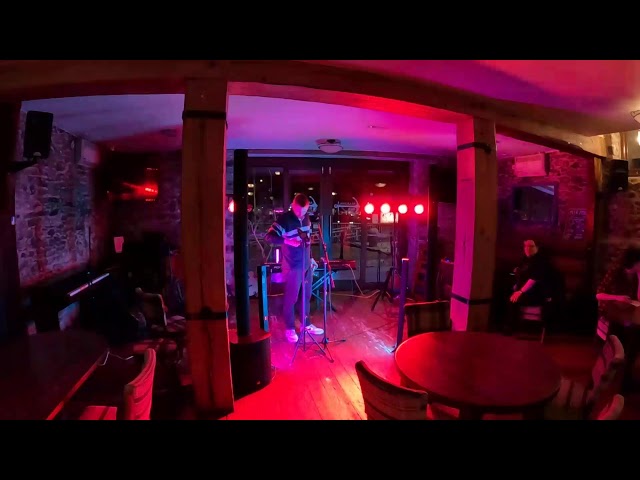 Open mic night at the Marina Bar