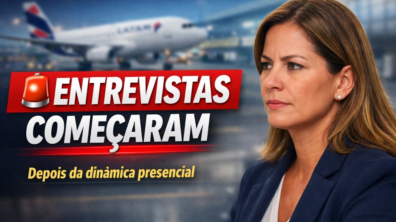 👉 🚨 ATUALIZAÇÃO URGENTE: LATAM começa a chamar candidatos para entrevista com o gestor