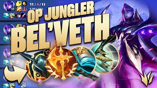 STOP INVADING! Why BEL'VETH JUNGLE Can Carry EVERY Game With ADVANCED JG DIFF Pathing!